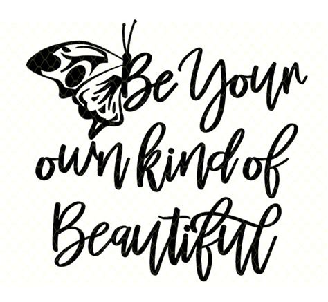 Download Free Be Your Own Kind Of Beautiful Boho Clipart Commercial Use